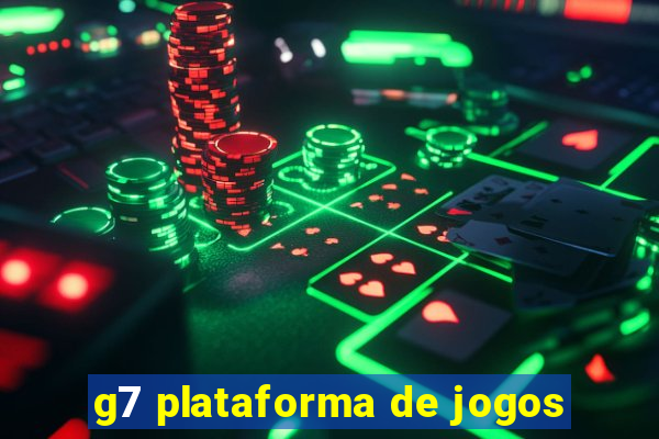 g7 plataforma de jogos